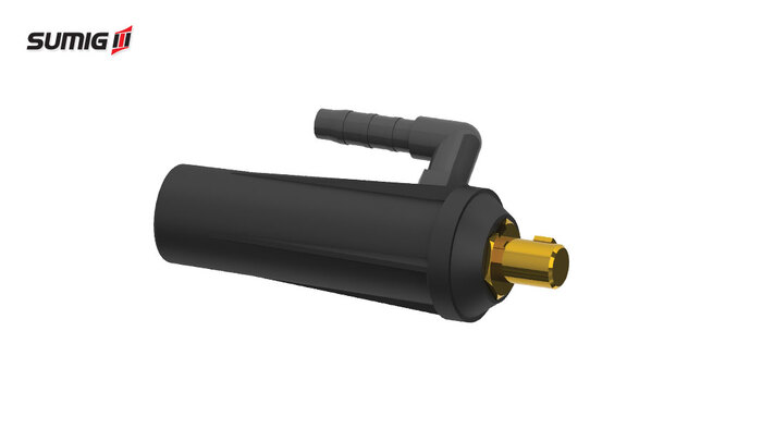 Engate Rápido SU 301 Macho TIG com saída de água - 9 mm (1)