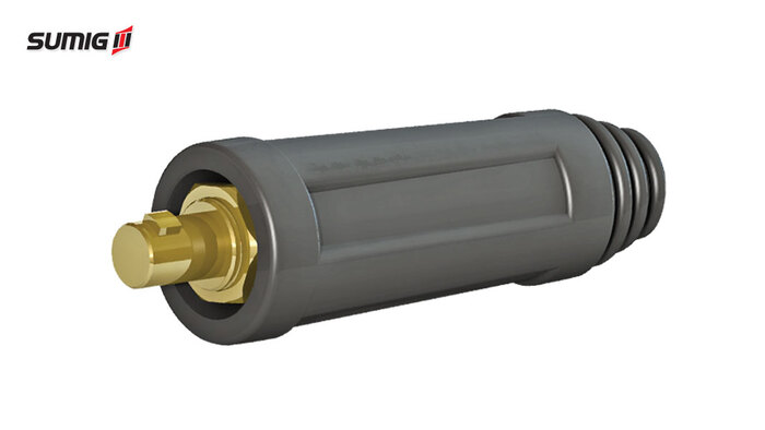 Engate Rápido SU 302 com porca de aperto para cabo Macho - 12,80 mm (1)