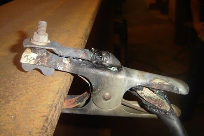 Superaquecimento Grampo Obra